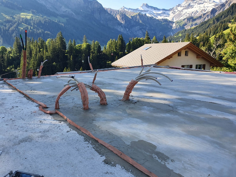Abschirmprojekt Adelboden/Schweiz